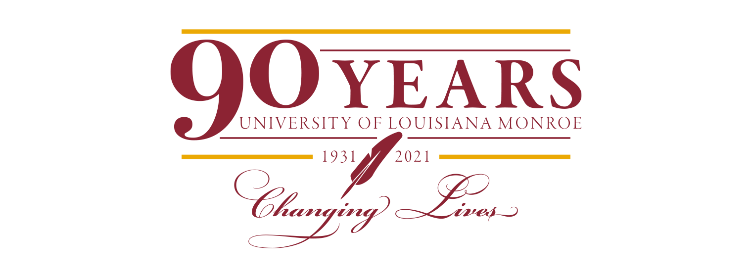 90 Years ULM Anniversary Logo