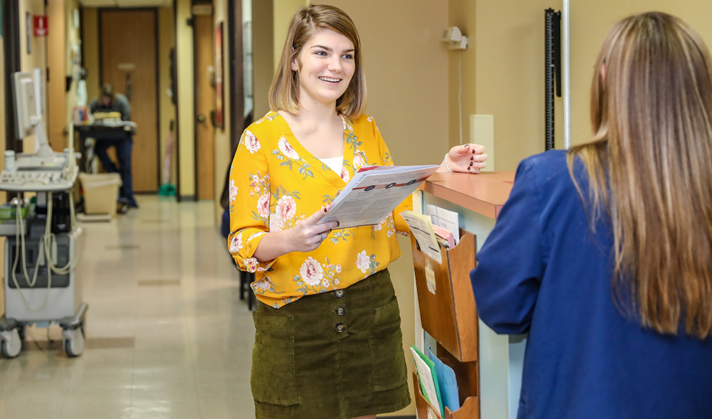 Health student intern