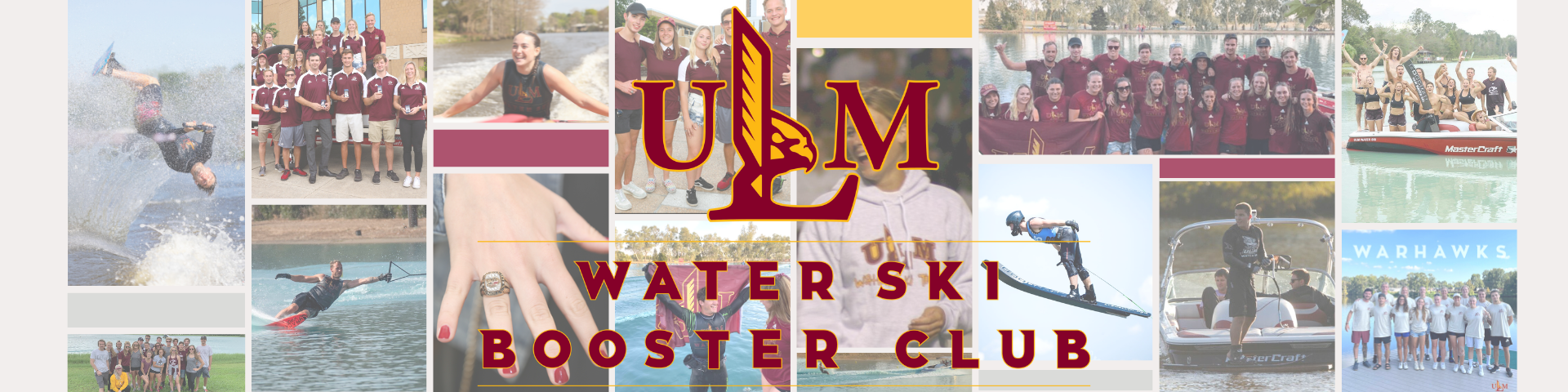 Waterski booster club header banner