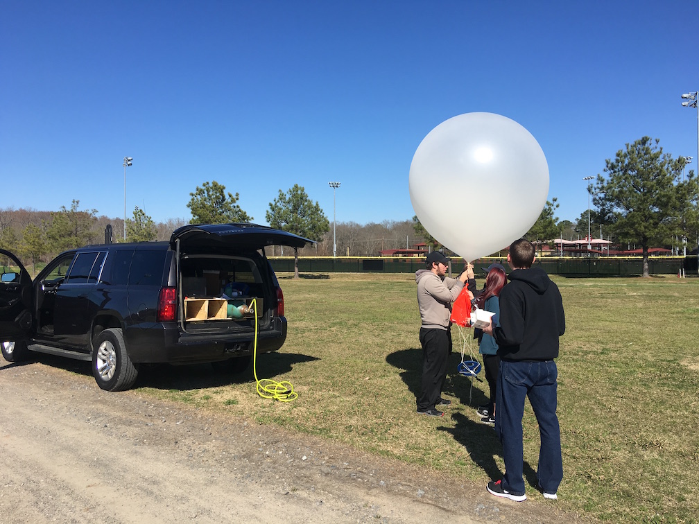Clear Air Balloon Launch