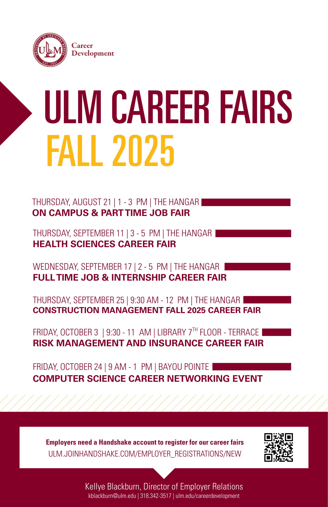 Career Events Fall 2025