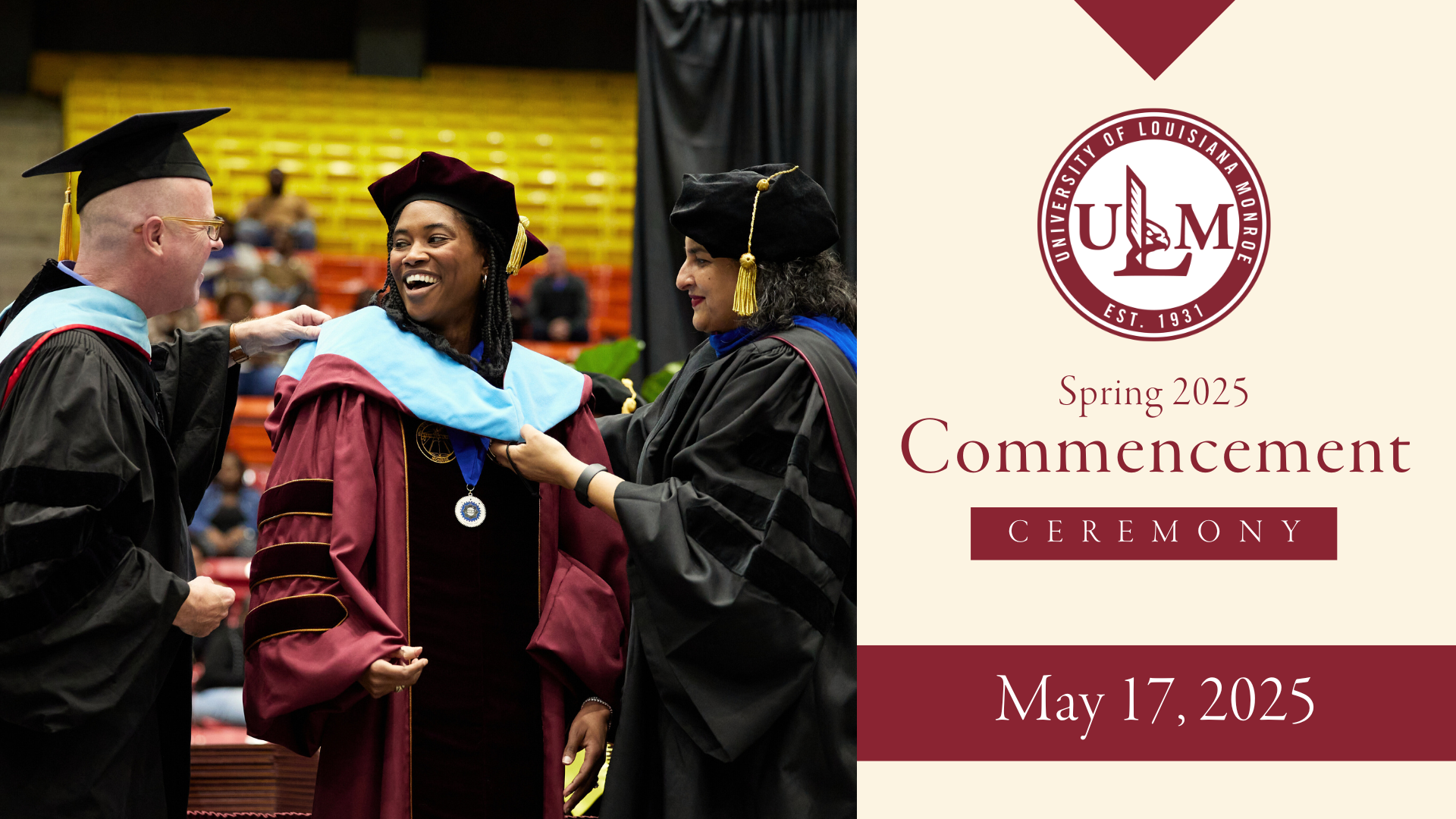 ulm fall commencement 2024 banner