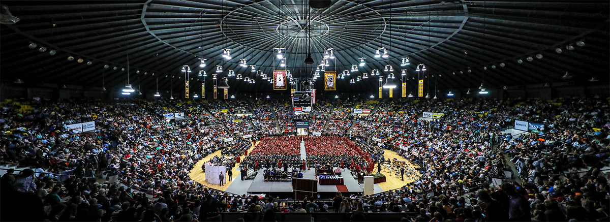 ULM Commencement Ceremony - banner