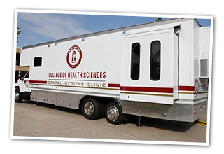 photo of mobil dental vehicle