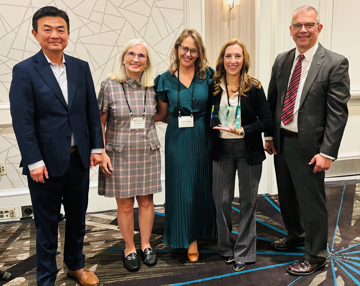 CAEP officials and School of Education faculty