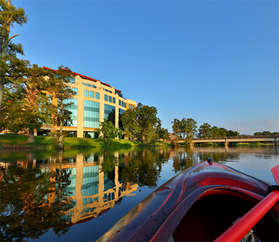 kayak on the bayou