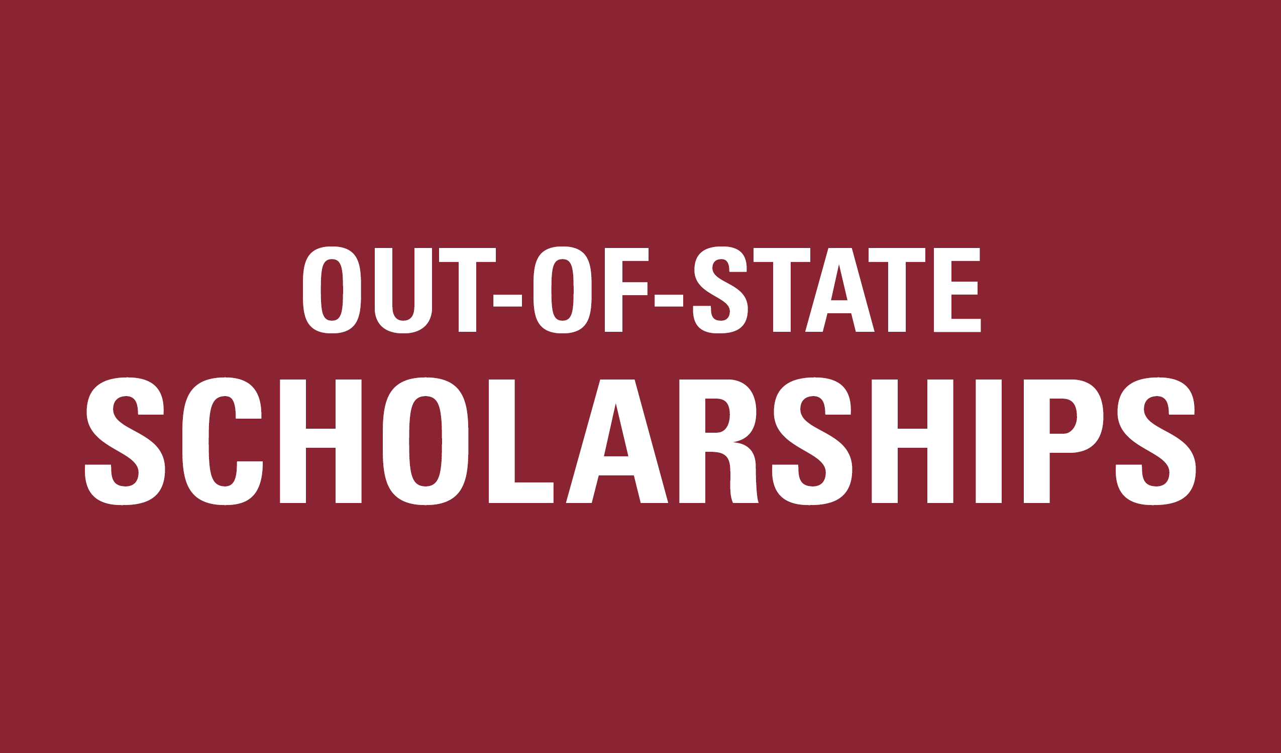 Out-of-State Scholarships