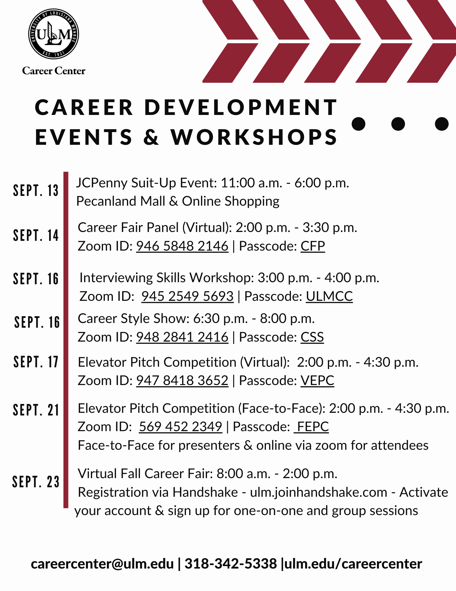 Career Connection Events