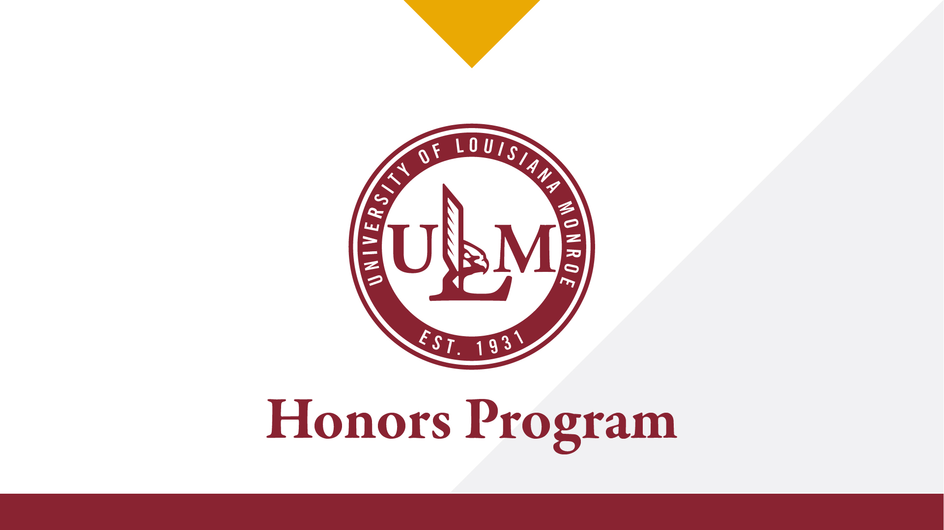 Honors Program Sub Logo