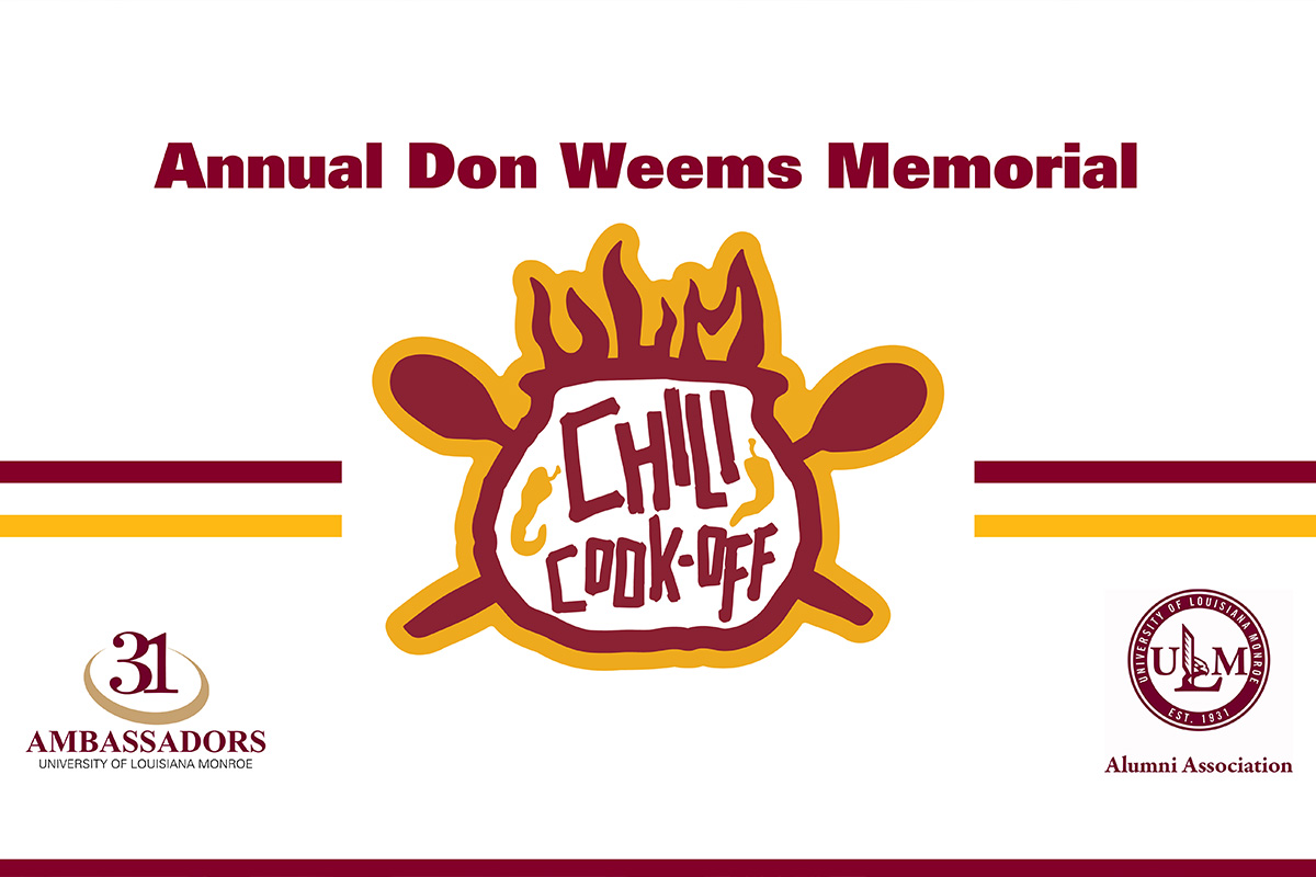 Annual Don Weems Memorial Chili Cook Off 31 Ambassadors ULM Alumni Association 