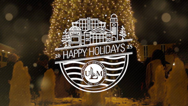 Holidays at ULM 2025 Logo