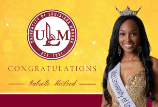 Miss ULM Gabrelle McLeod earns 4th Runner-Up honors at Miss Louisiana