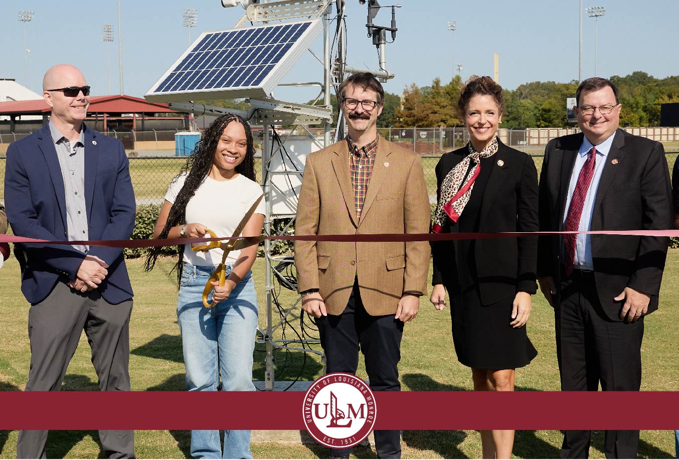 ULM holds ribbon cutting for Louisiana State Mesonet