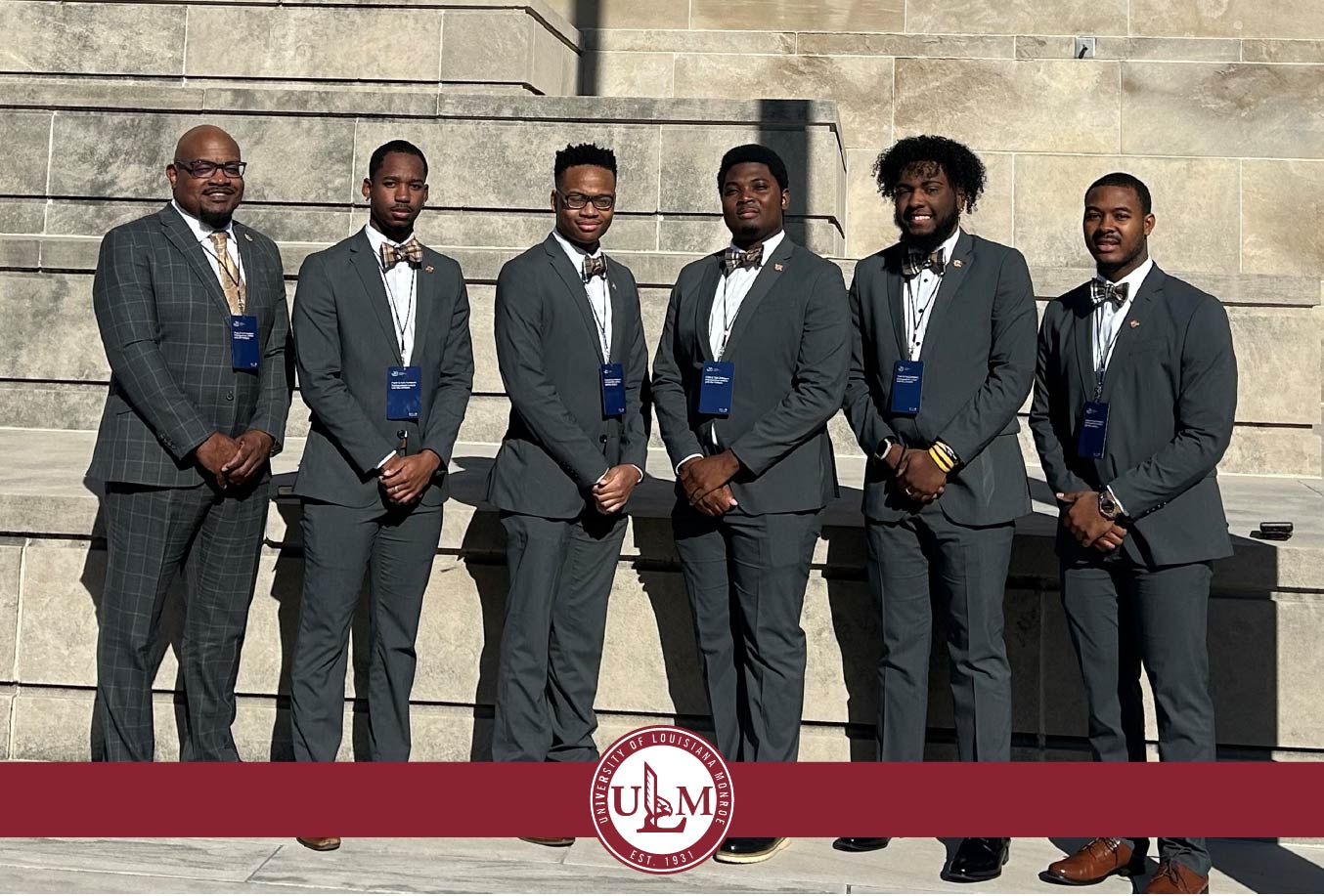 ULM Reginald F. Lewis Scholars attend 20th anniversary of the Clinton School of Public Service