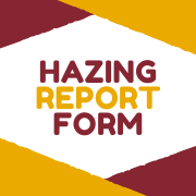 hazing report button