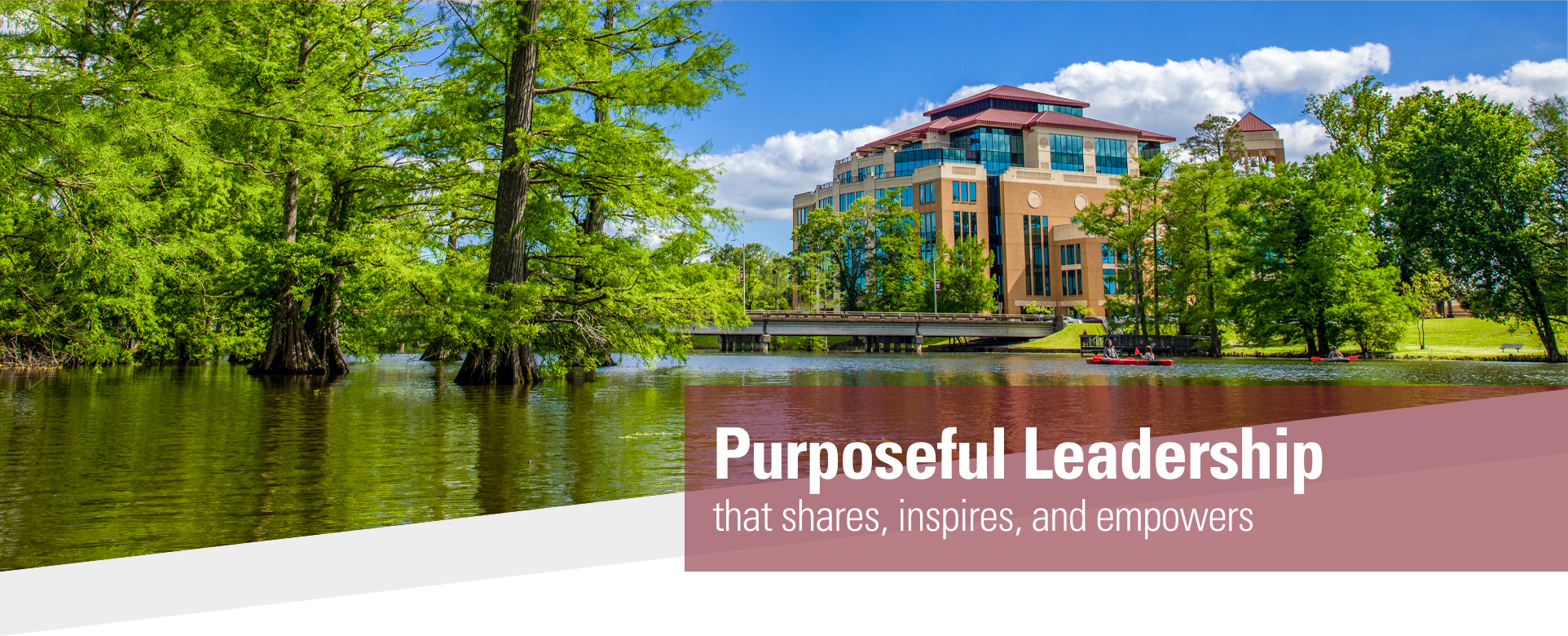 Purposeful Leadership that shares, inspires, and empowers