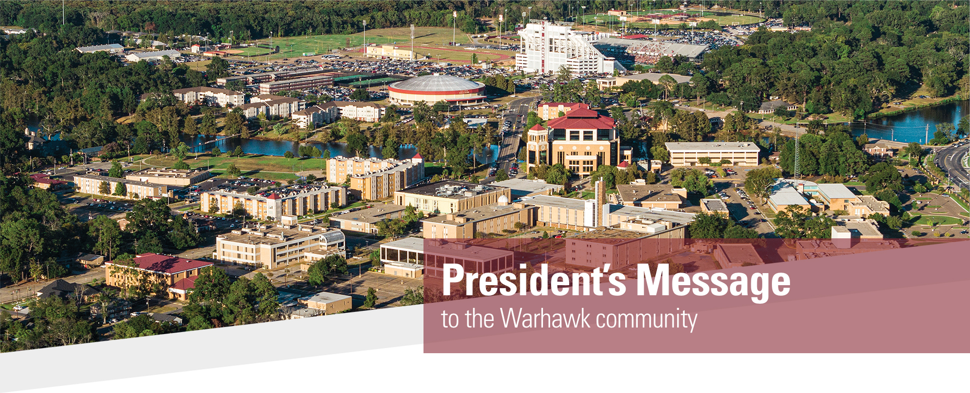 Messages from Acting President Bruno