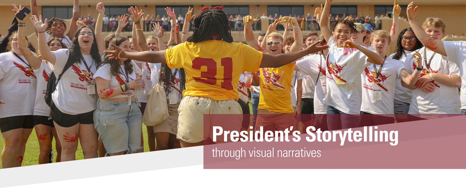 President's Storytelling through visual narratives