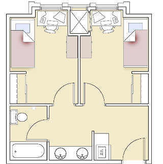 Bayou Suites Floorplan