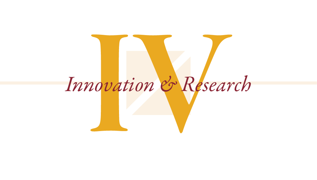 Pillar IV - Innovation & Research