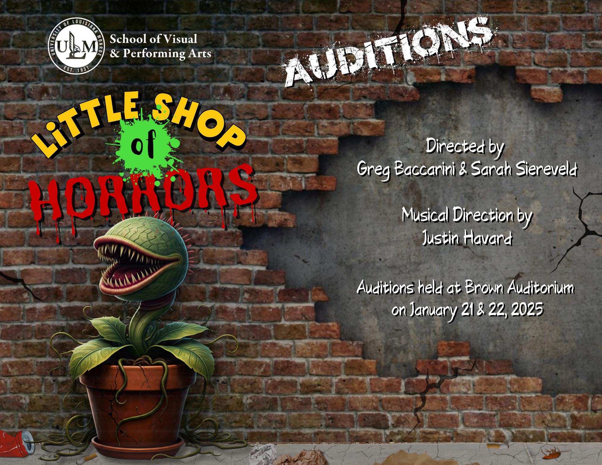 Little Shop Auditions