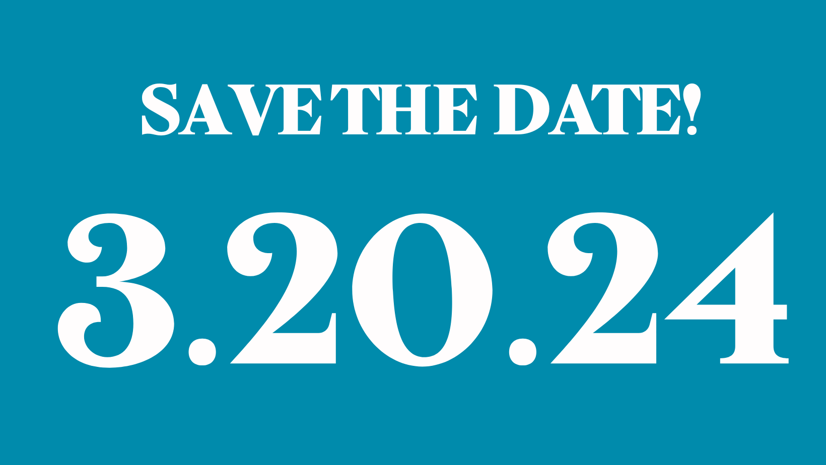 2024 Save the Date